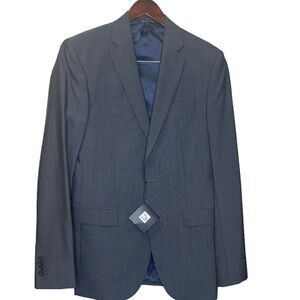 Saks Fifth Avenue Men's Classic Wool Jacket Sports Coat NWT size 40L